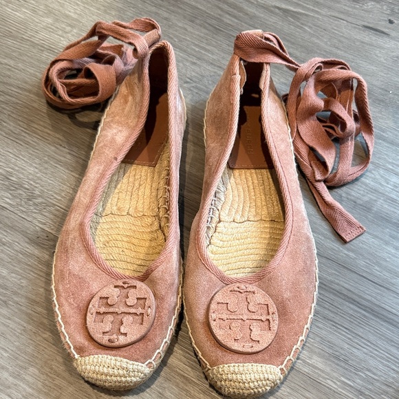 Tory Burch Blush Minni Ballet Espadrille Flats - Picture 4 of 11